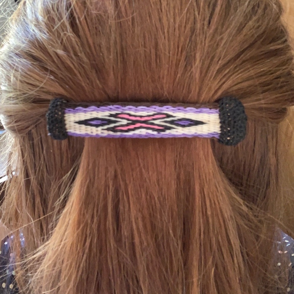 Horsehair hair clip